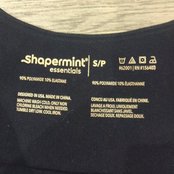 Shapermint Black Women's Shape Wear Camisole - Size Small NWT - Picture 5 of 5